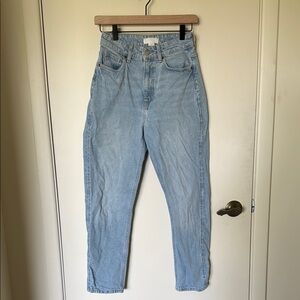 Light Blue High-Waisted Jeans